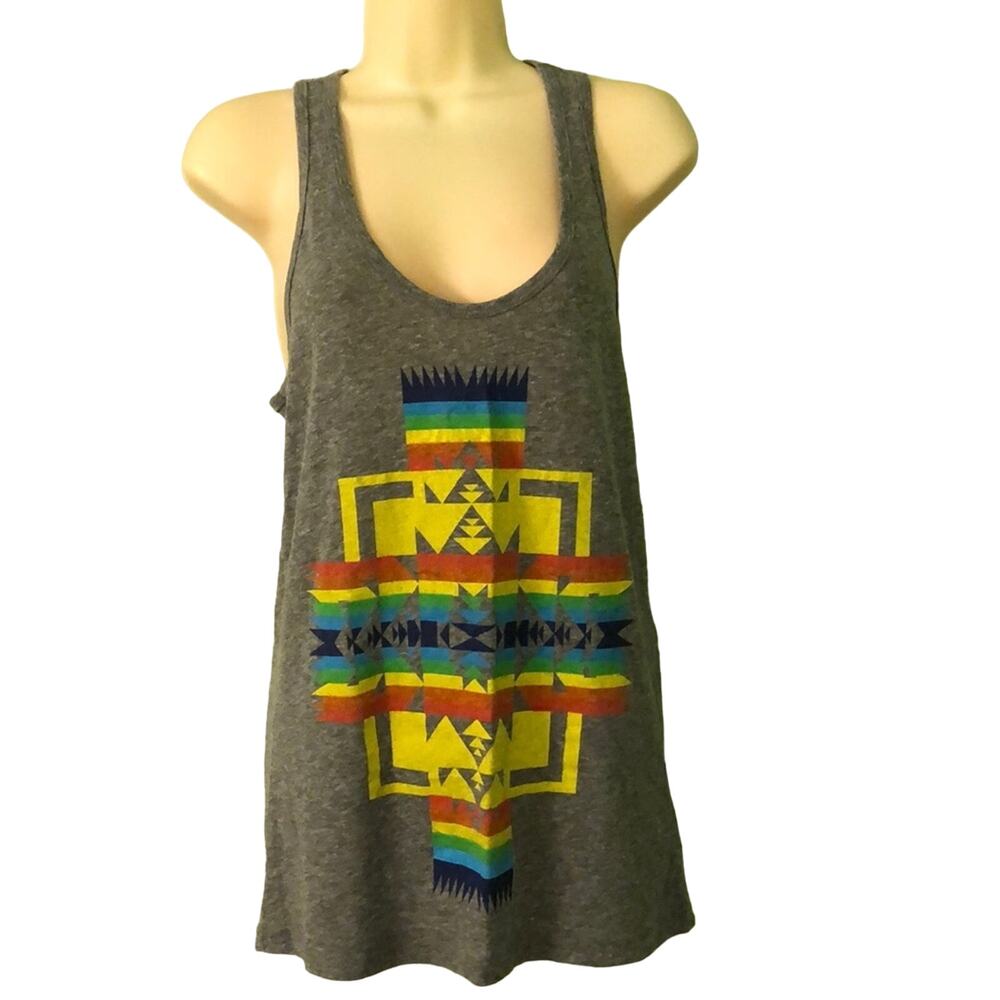 Urban Outfitters Truly Madly Deeply Southwestern Tank Top Size Small Racer Back